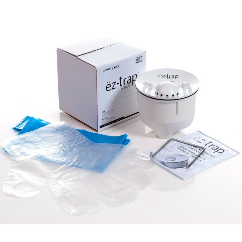 EZ Trap Waterless Urinal Cartridge for use with Sloan, Falcon & Bobrick Waterfree Urinals - Last 3 to 4 X Longer - No Gels, Liquid Sealants, Nor Special Cleaners Required Reduces Cost