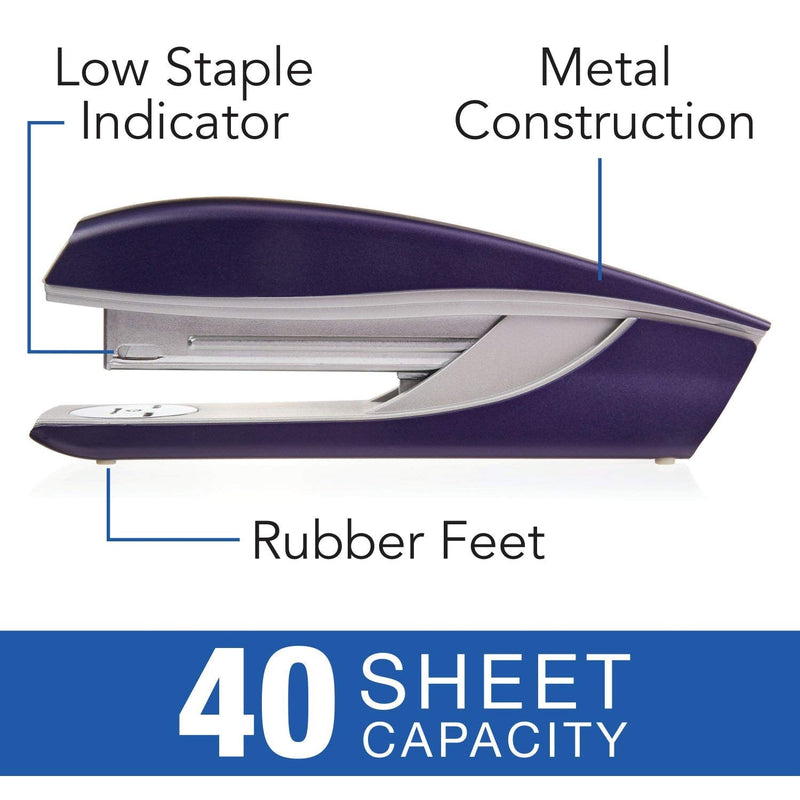 Swingline Stapler, NeXXt Series Style, Desktop Stapler, 40 Sheet Capacity, Blue (55657069)