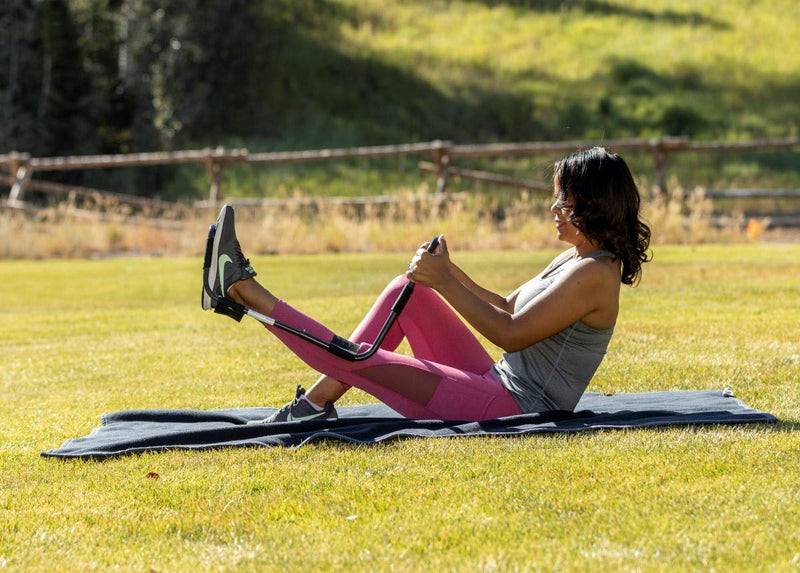 IdealStretch Original Hamstring Stretcher Device - Hamstring & Calf Stretcher Reduces Pain & Provides Deep Knee Stretch Basic Unit