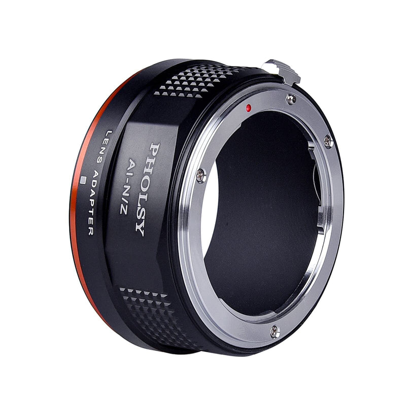 PHOLSY FTZ Lens Adapter for Nikkor AI/F/AIS/AF/AF-I/AF-S Lens Compatible with Nikon F Lens to Nikon Z Mount Camera Body Compatible with Nikon Z fc, Z30, Z9, Z8, Z6II, Z7II, Z6, Z7, Z5, Z50 Nikon F to Nikon Z