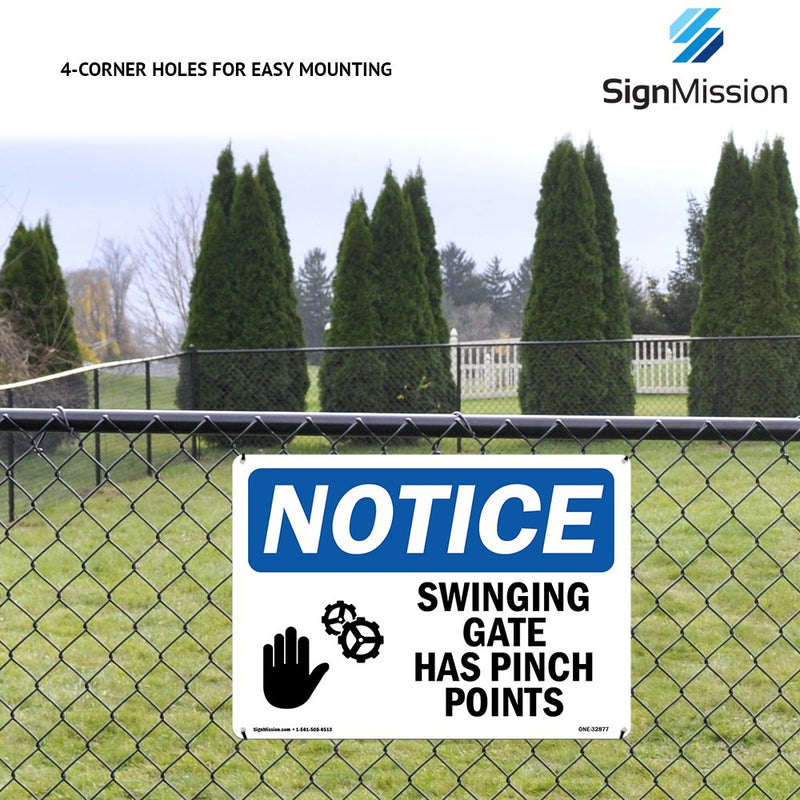 OSHA Notice Sign - Emergency Eyewash Station | Rigid Plastic Sign | Protect Your Business, Construction Site, Warehouse & Shop Area |  Made in The USA