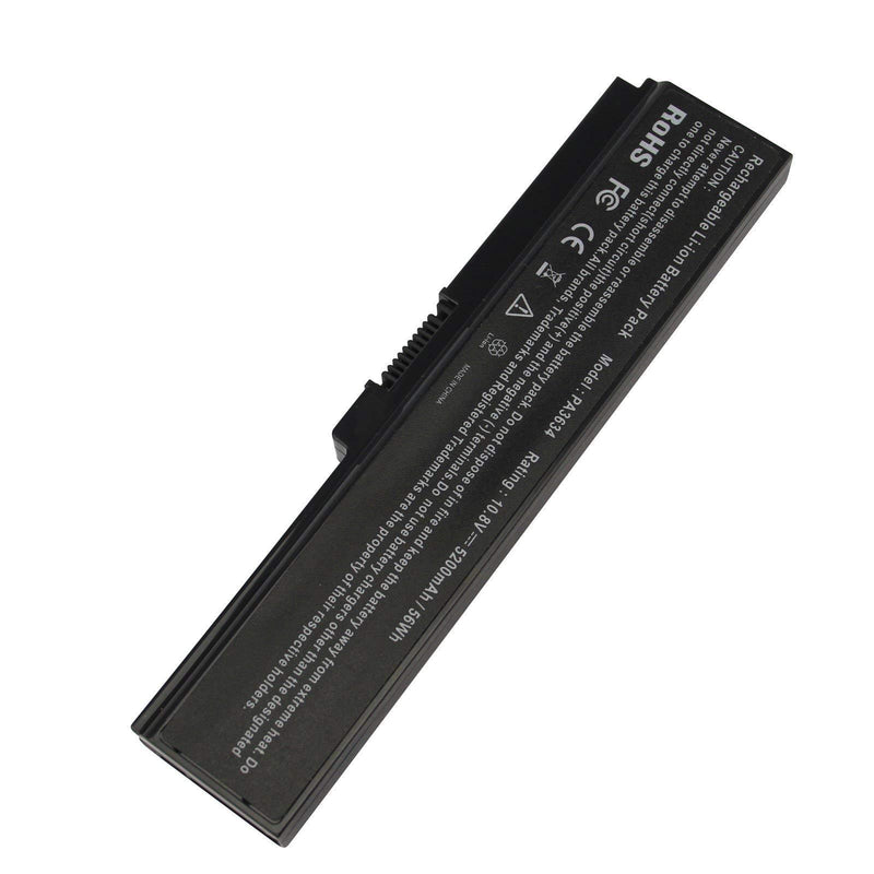 Futurebatt Laptop Battery fit Toshiba Satellite A665 C655 L645 L645D L650 L650D L655 L655D L670 L675 M300 M301 M305 M505 U405 Series, p/n PABAS228 PA3634U-1BRS PA3634U-1BAS PA3635U-1BAM PA3636U-1BRS
