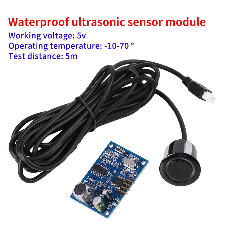 5V Ultrasonic Wave Distance Measuring Board Ranging Module with Waterproof Sensor