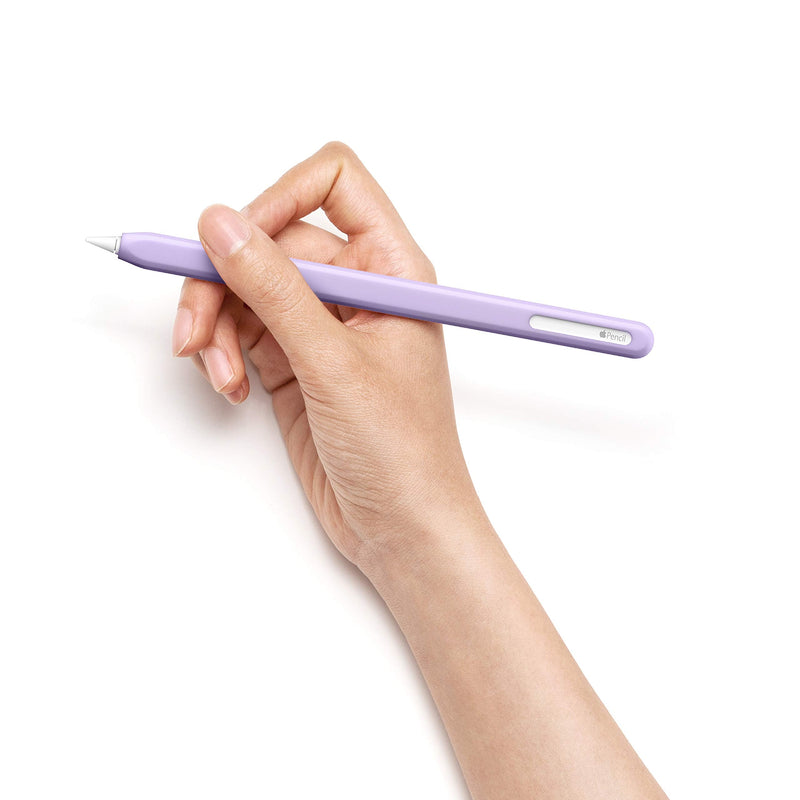 UPPERCASE Designs NimbleSleeve Premium Silicone Case Holder Protective Cover Sleeve Compatible with iPad Apple Pencil 2nd Generation Only (Purple) Purple