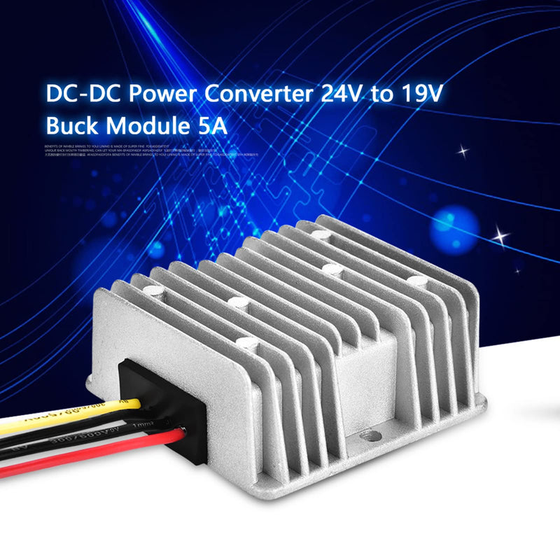 DC Module 24V TB 24V DC to 19V DC Converter 19V 5A Waterproof Power Supply Converter Regulator
