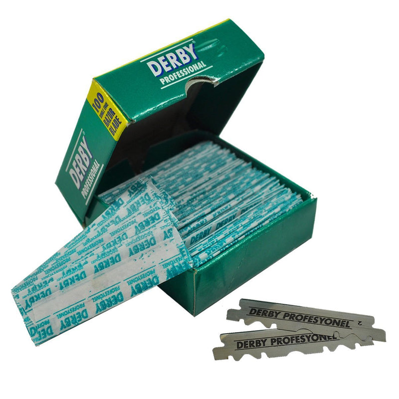 1000 "Derby Professional" Single Edge Razor Blades for straight razor 1000 Count (Pack of 1)