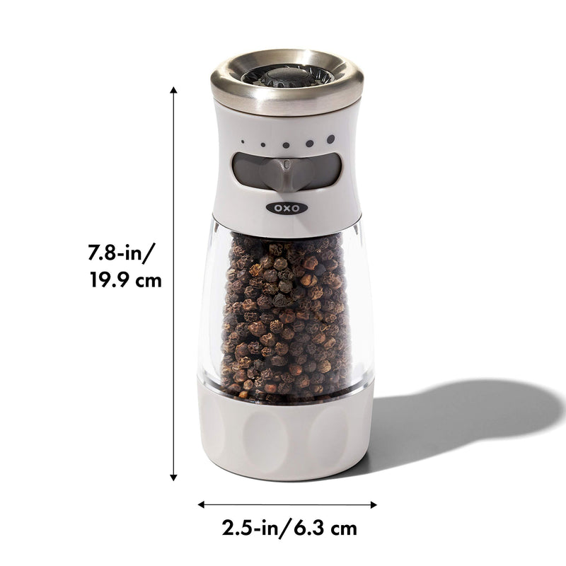 OXO Good Grips Contoured Mess-Free Pepper Grinder Gray