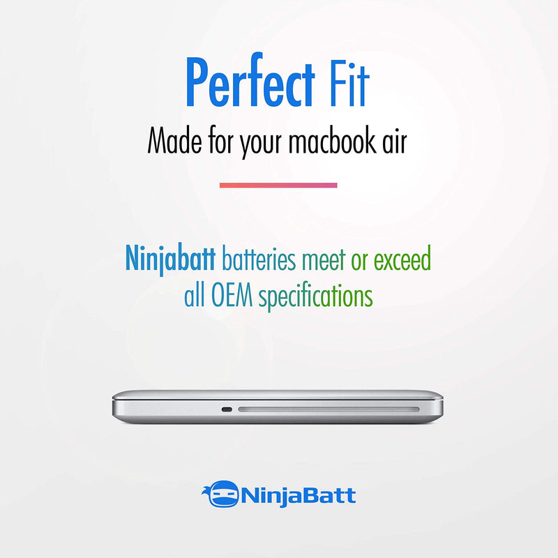 NinjaBatt Battery A1278 A1322 for Apple MacBook Pro 13" [2009 2010 2011 2012 Years] - Long Lasting [63.5Wh/10.95v]