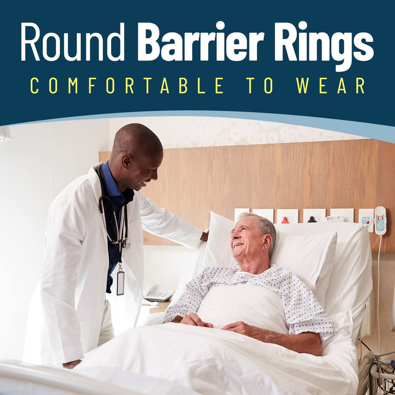 Barrier Rings - Outer Diameter: 2" (48mm) 4mm Thickness - Box of 10 by NuBliss