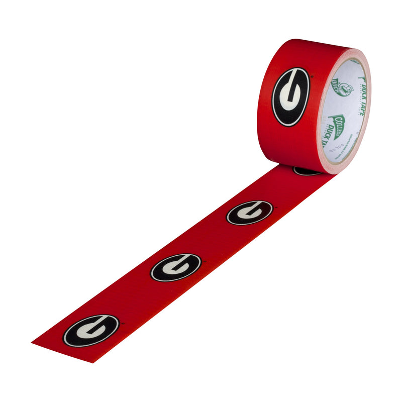 Duck Brand 240266 University of Georgia College Logo Duct Tape, 1.88-Inch by 10 Yards, Single Roll