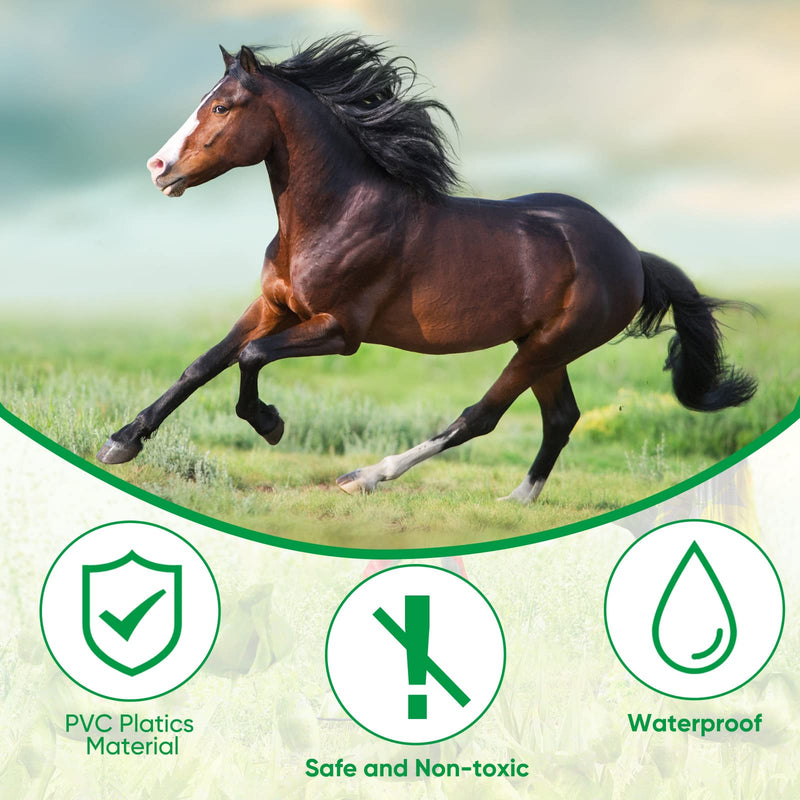 Horse Measuring Tape for Height and Weight Multifunctional Horse Weight Tape Portable PVC Weight Tape Measure for Horses, 8.2 Feet Long
