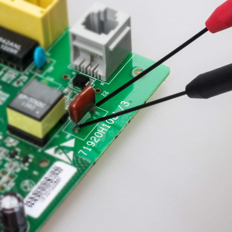 ANCIRS 2mm Needle Test Probes, 600V/10A Non-Destructive Multimeter Test for Fluke Leads tl71 tl75 2pc