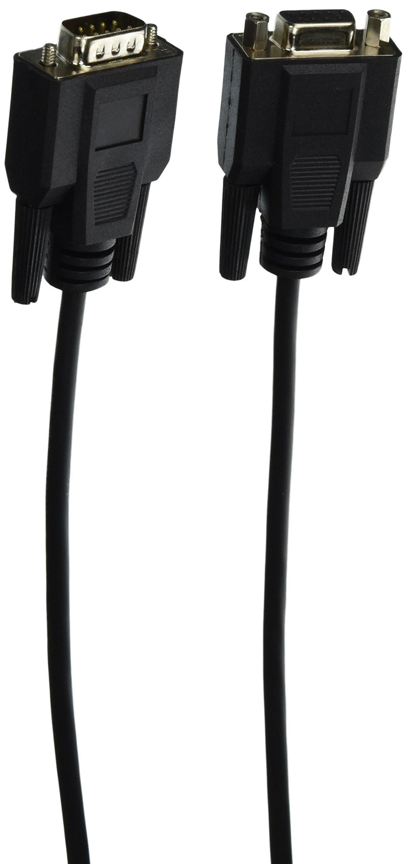 C2G 52032 DB9 M/F Serial RS232 Extension Cable, Black (15 Feet, 4.57 Meters)