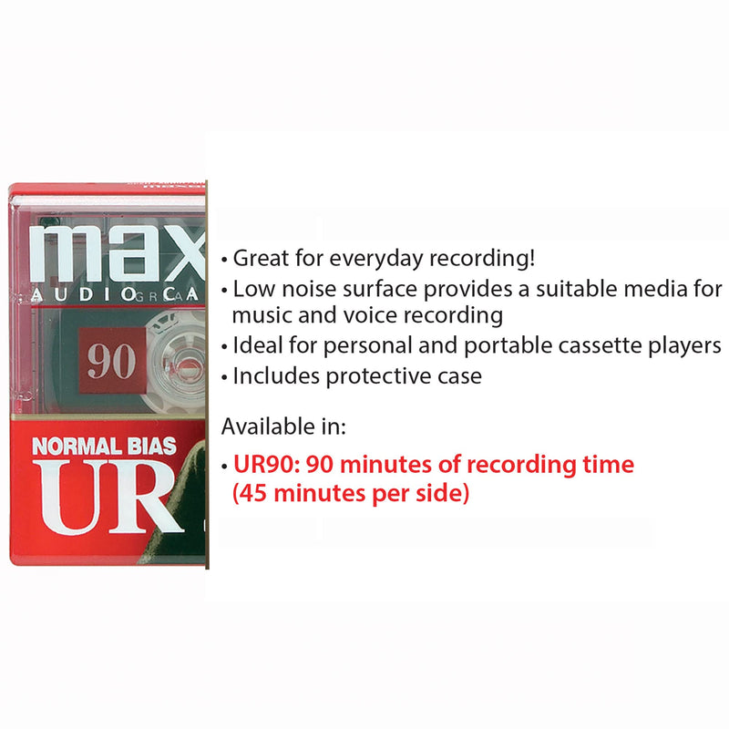 Maxell 108510 Normal Bias-Ur, smoke