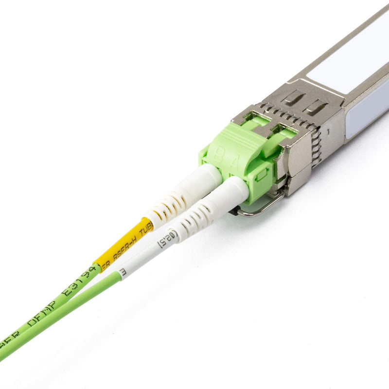 Cable Matters 40Gb 100Gb OFNP Plenum Rated Multimode Duplex 50/125 OM5 Fiber Cable (Fiber Optic Cable, LC to LC Fiber Patch Cable) 2m