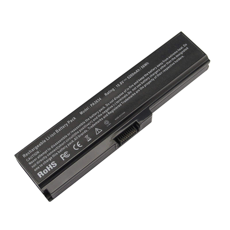 Futurebatt Laptop Battery fit Toshiba Satellite A665 C655 L645 L645D L650 L650D L655 L655D L670 L675 M300 M301 M305 M505 U405 Series, p/n PABAS228 PA3634U-1BRS PA3634U-1BAS PA3635U-1BAM PA3636U-1BRS