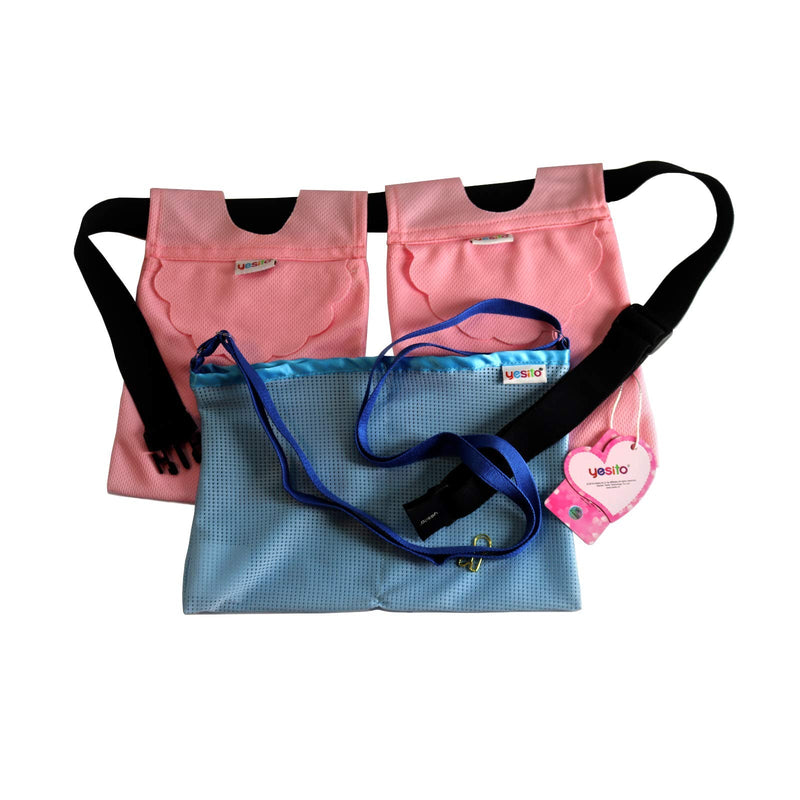 Yesito mastectomy drainage pouch and Shower for Support Adjustable Comfort (Pink) (Pink1-1)