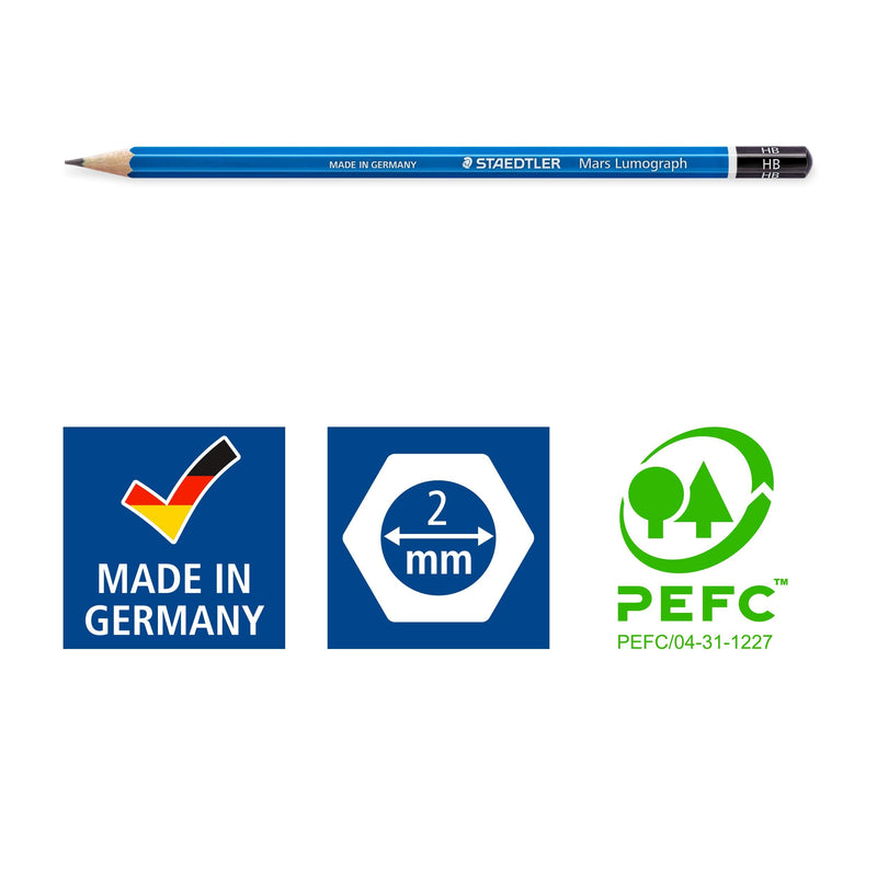 Staedtler Staedtler-Rumogurafu drafting pencil HB 100-HB (japan import)