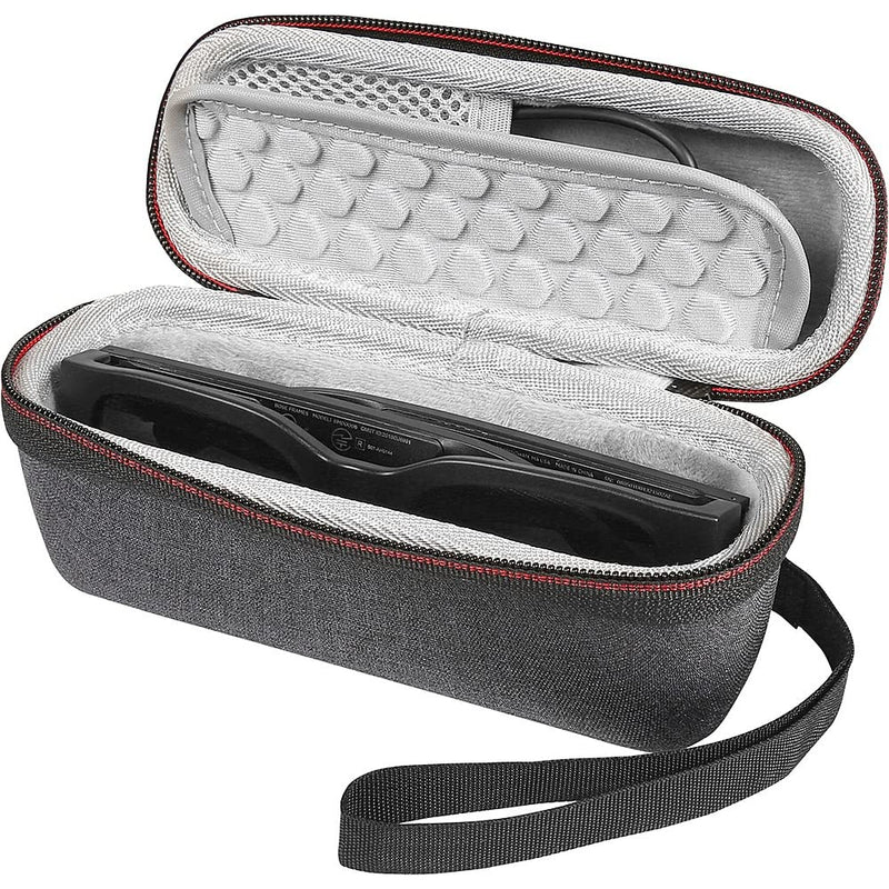 SaharaCase Travel Carry Case for Bose Frames Bluetooth Glasses (2021) [Shockproof Bumper] Rugged Protection Anti-Slip Grip - Black