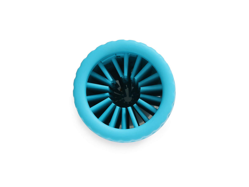 Dexas MudBuster Portable Dog Paw Washer/ Paw Cleaner Blue Medium (Pack of 1)