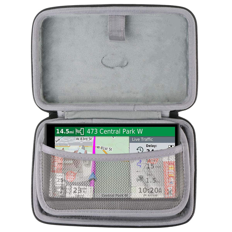 co2crea Hard Travel Case Replacement for Garmin nuviCam nuvi LMTHD 2789LMT 2797LMT 65LM 2757LM 2689LMT 2699LMTHD Tomtom Go Via Mio 6-7" Inch GPS Navigation Navigator and Accessories