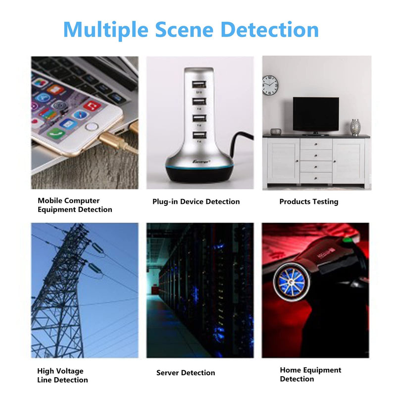 Smart Sensor AS1392 EMF Mini LCD Display Digital Electromagnetic Radiometer Tester for Home EMF Inspections/Office/Outdoor 0~2000mG (Without Battery)