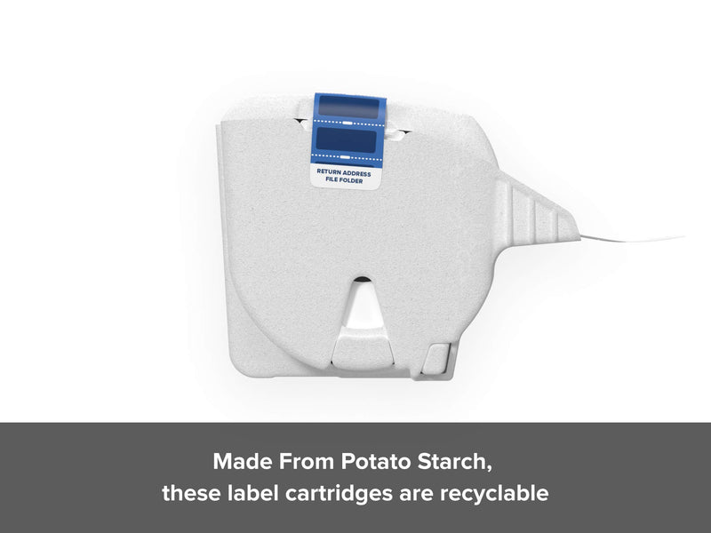 ZSB Series from Zebra - ZSB Labels, Recyclable Label Cartridge - ZSB-LC3 File Folder Labels - 2.25 x 0.75 Inch