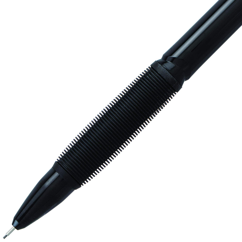 Pentel Twist-Erase GT, 0.5mm, Mechanical Pencil Transparent Black barrel, Box of 12 (QE205A) 1