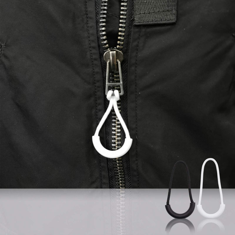 DailyTreasures Button Hook and Zipper Pull, Button Hook Dressing Aid with 8Pcs Zipper Pulls, Button Assist Device with Non-Slip Ribbed Handle for Seniors, Arthritis Sufferers-Shirt, Dress, Collar