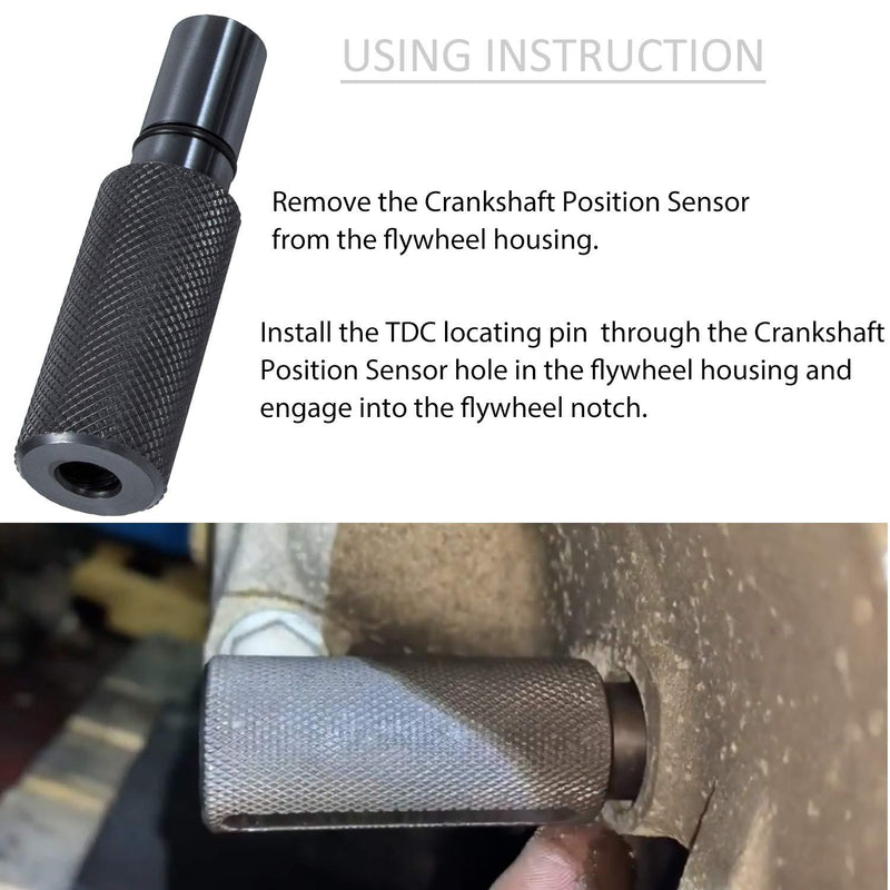 Sunluway TDC Locating Pin Camshaft Locking Timing Pin Alternative to W470589001500 for Detroit Diesel DD13, DD15, DD16