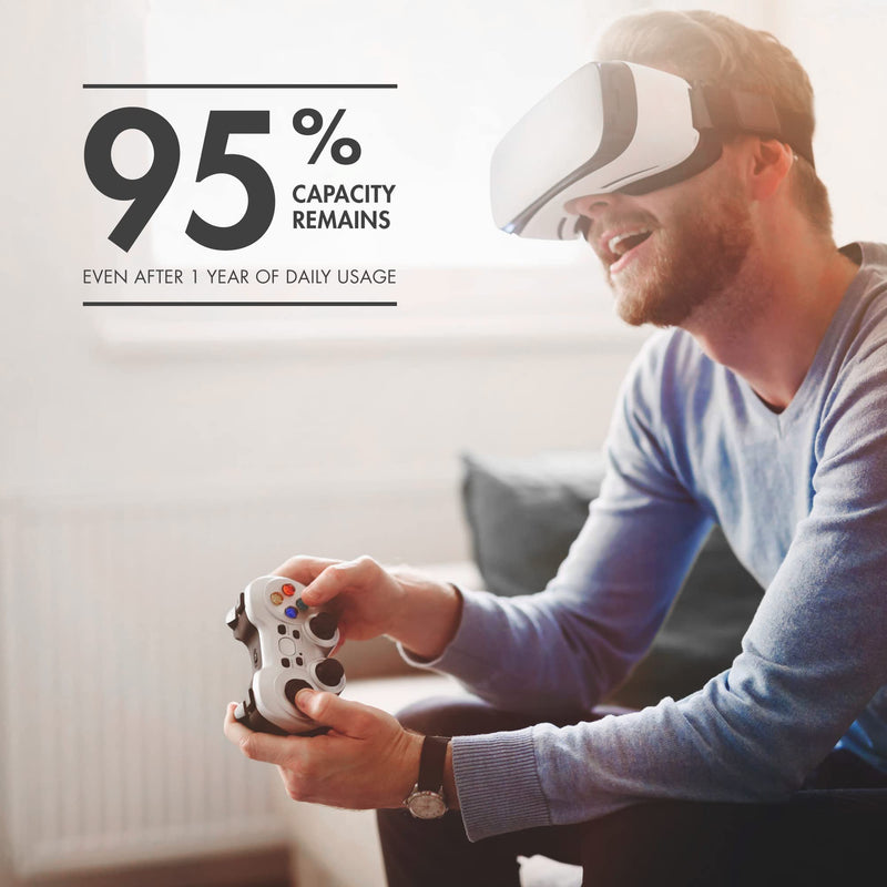 Tenergy 9V NIMH Rechargeable Batteries, 200mAh Low Self-Discharge Square Battery for Smoke Alarm/Detector (2 Pack) 2 Pcs