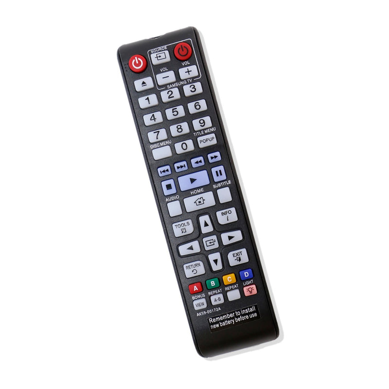 New AK59-00172A Replace Remote Control AK5900172A fit for Samsung Blu-Ray Disc DVD Player BD-F5700 BD-J5100 BD-J5900 BD-J5700 BD-E5700 BD-E6500 BD-EM57 Bluray Blu Ray Home Theater Sound System