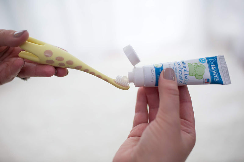 Dr. Brown's Infant-to-Toddler Toothbrush, Giraffe