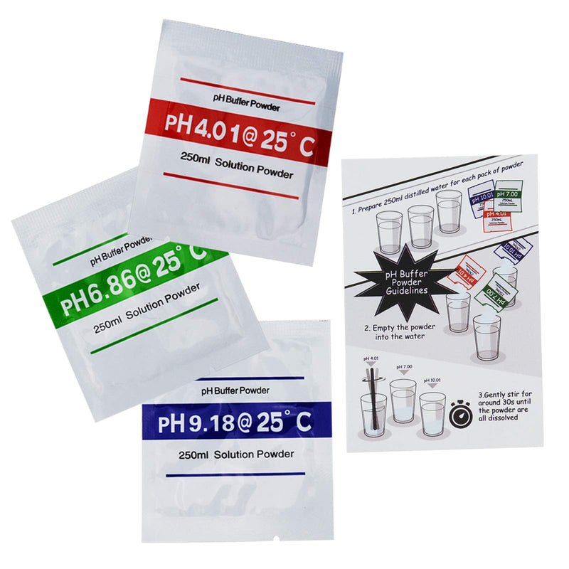 Long body pH electrode with BNC socket probe 300cm cable 0-14pH for pH meter, pH controller pH device economical sensor long tube