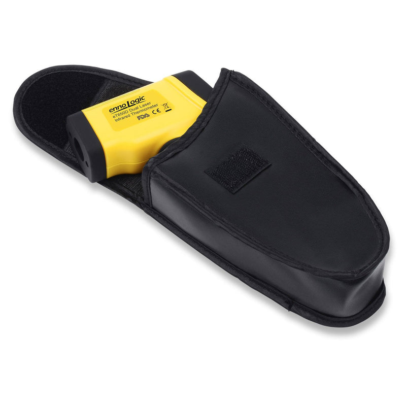 ennoLogic Temperature Gun (NOT for Body Temperature) - Dual Laser Non-Contact Infrared Thermometer -58°F to 1202°F - NIST Option Available - Accurate Digital Surface IR Thermometer eT650D