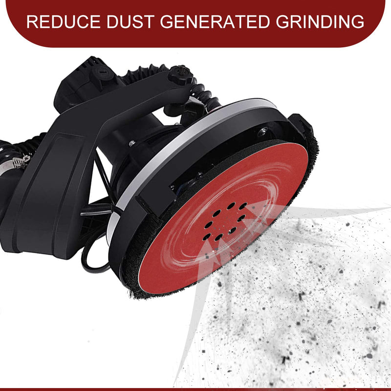 Sandpaper 225 mm Velcro - 10 pieces - grit P180-8 hole sanding grid 225 - drywall sander sanding discs for sanding giraffe long-neck sander wall sander 10 pieces