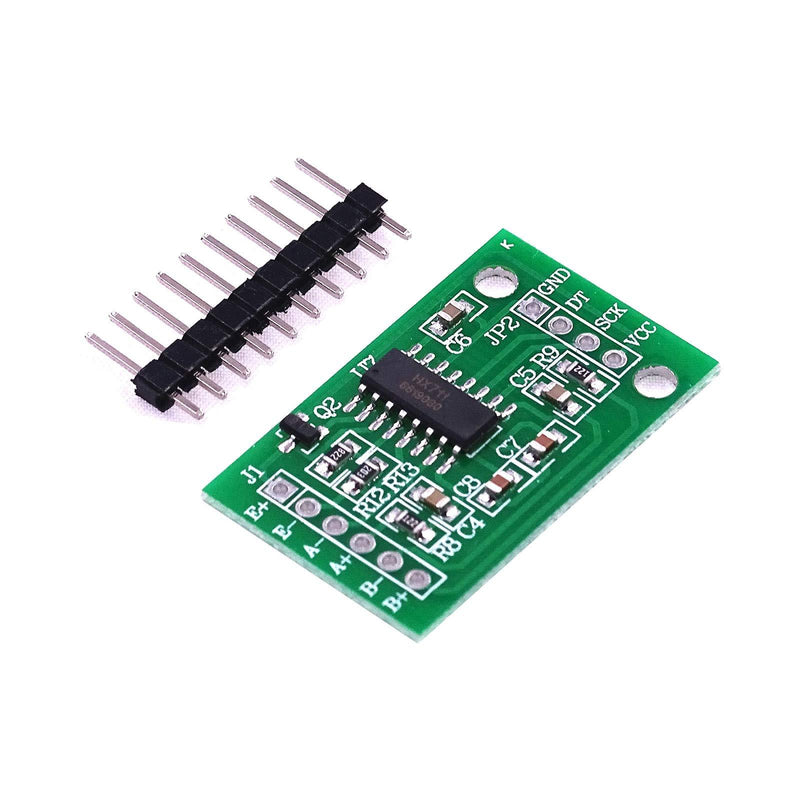 ALAMSCN Digital Load Cell Weight Sensor + HX711 Weighing Sensor ADC Module for Arduino DIY Portable Electronic Kitchen Scale Kit (10KG+HX711) 10KG+HX711