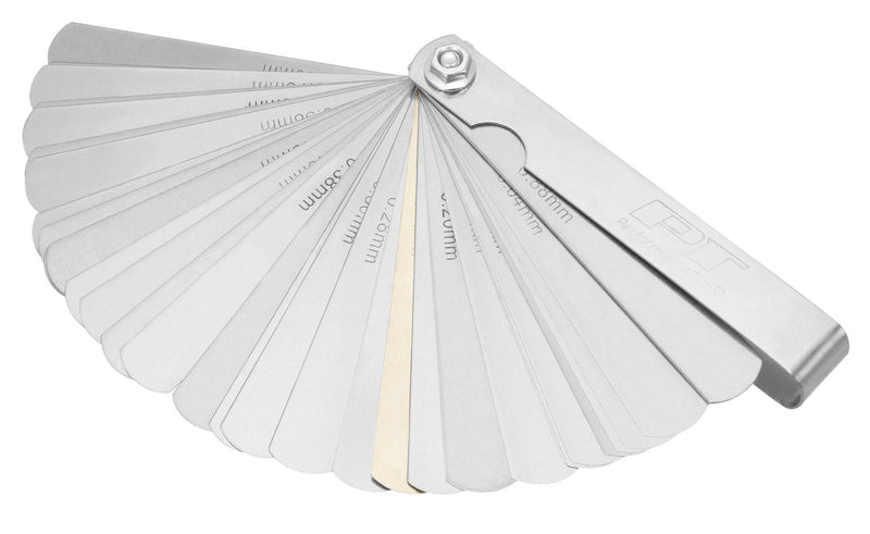 Performance Tool W125C Thickness Gauge 32-Blade Feeler Gauge