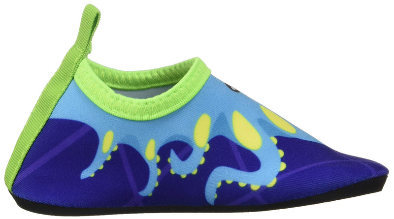 Bigib Toddler Kids Swim Water Shoes Quick Dry Non-Slip Water Skin Barefoot Sports Shoes AquaÂ Socks for BoysÂ GirlsÂ Toddler 3 Infant Blue Octopus