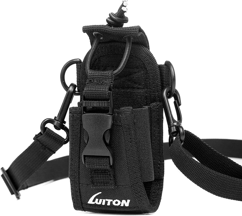 Radio Holder Walkie Talkie Pouch Molle Radio Pouch BaoFeng Radio Holster Strap Radio Case for Duty Belt Compatible with BaoFeng UV5R 888S F8HP Kenwood Icom HYT Arcshell Retevis H777 (4 Pack) MSC-20C 4Pack