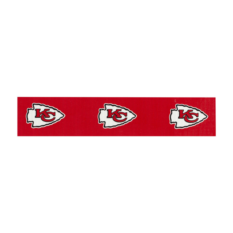 Duck Brand 281546 Kansas City Chiefs NFL Team Logo Duct Tape, 1.88-Inch by 10 Yards, Single Roll