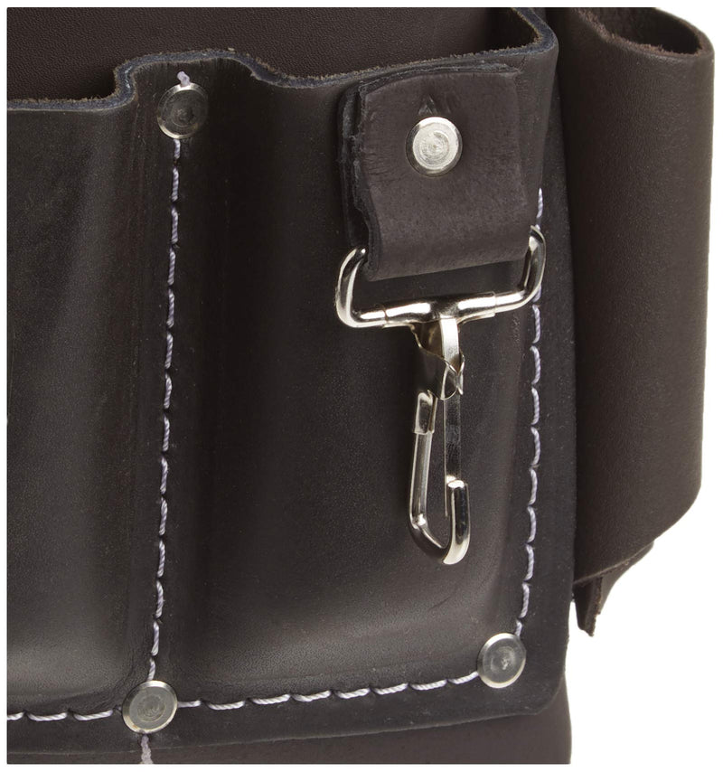 McGuire-Nicholas 526-CC Brown Professional Electrician'S Pouch, oil tanned leather