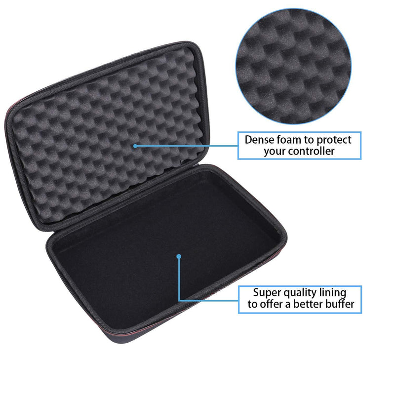 LTGEM Travel Hard Carrying Case for Akai Professional MPK Mini MKII & MPK Mini Play | 25-Key Ultra-Portable USB MIDI Drum Pad & Keyboard Controller (black) B-Black