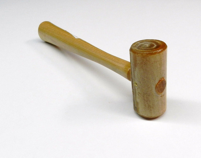 4oz.GARLAND RAWHIDE MALLET HAMMER #1 SIZE 1-1/4" FACE x 2-1/2" LONG LEATHERCRAFT (E 5)