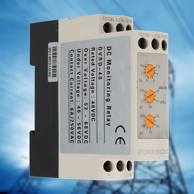 voltage monitoring relay 48v dc,Adjustable DC Relay, Monitoring Relay, 48V Switching Relay, Over Voltage Under Voltage Protection Relay Dvrd Over Voltage and Under Voltage Protection Relay DC 12 DC48V