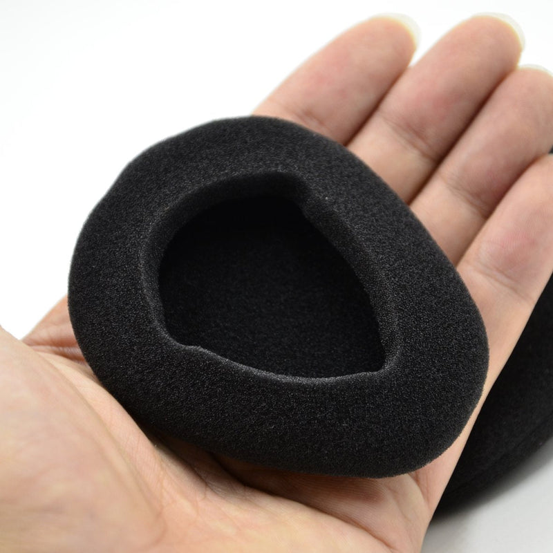 4 x Ear Pads - defean Replacement Automobile Headphone Foam Compatible with Infrared Wireless Headphones in GM Ford Toyota Nissan Automobile Entertainment DVD Player Systems 80x65mm