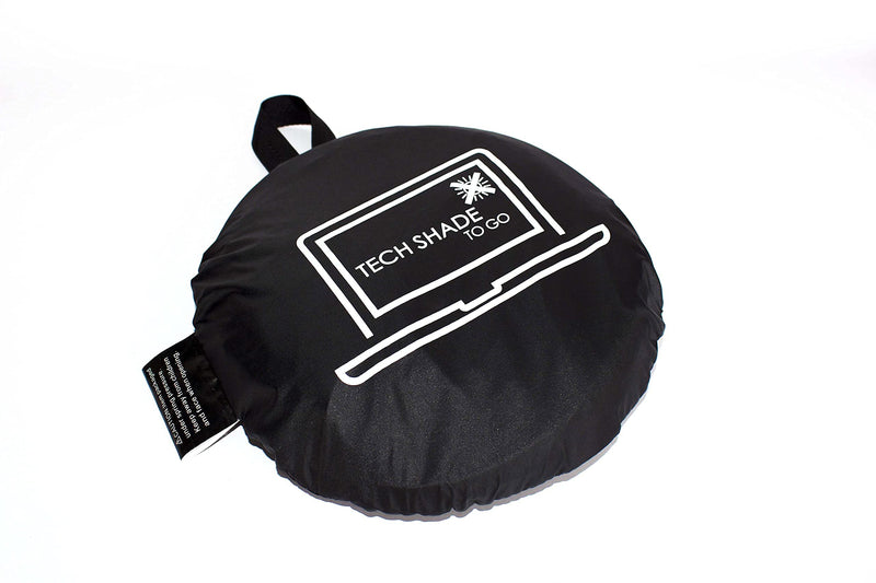 TECH SHADE TO GO _ Portable Laptop Sun Shade, Privacy Cover, Laptop Sun Shade, Laptop Shade for Working Outside, Laptop Shade, Laptop Sun Hood, Laptop Sun Glare Shield, Laptop Hood for Outside Glare