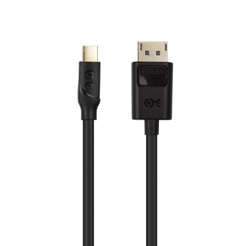 Cable Matters Mini DisplayPort to DisplayPort Cable (DisplayPort to Mini DisplayPort 1.4 Cable) with 8K 60Hz Video Resolution and HDR in Black 3 Feet - Thunderbolt and Thunderbolt 2 Port Compatible