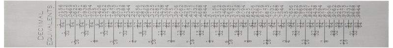 Starrett C622R-6 6" 2-Sided Steel Ruler