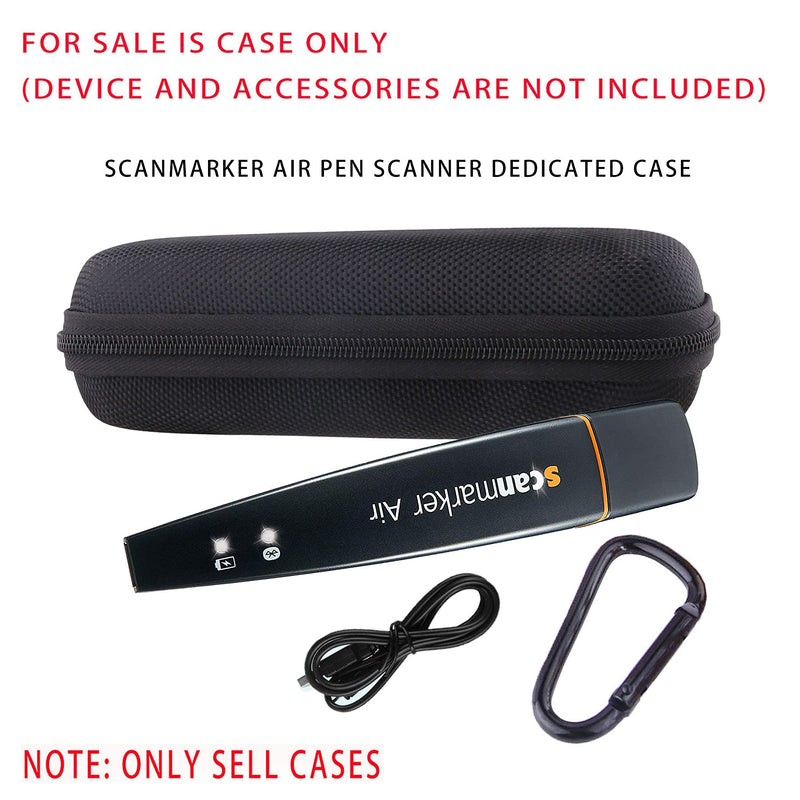 JINMEI Hard EVA Dedicated Case for Scanmarker Air Pen Scanner OCR Digita Highlighter and Reading Pen Case